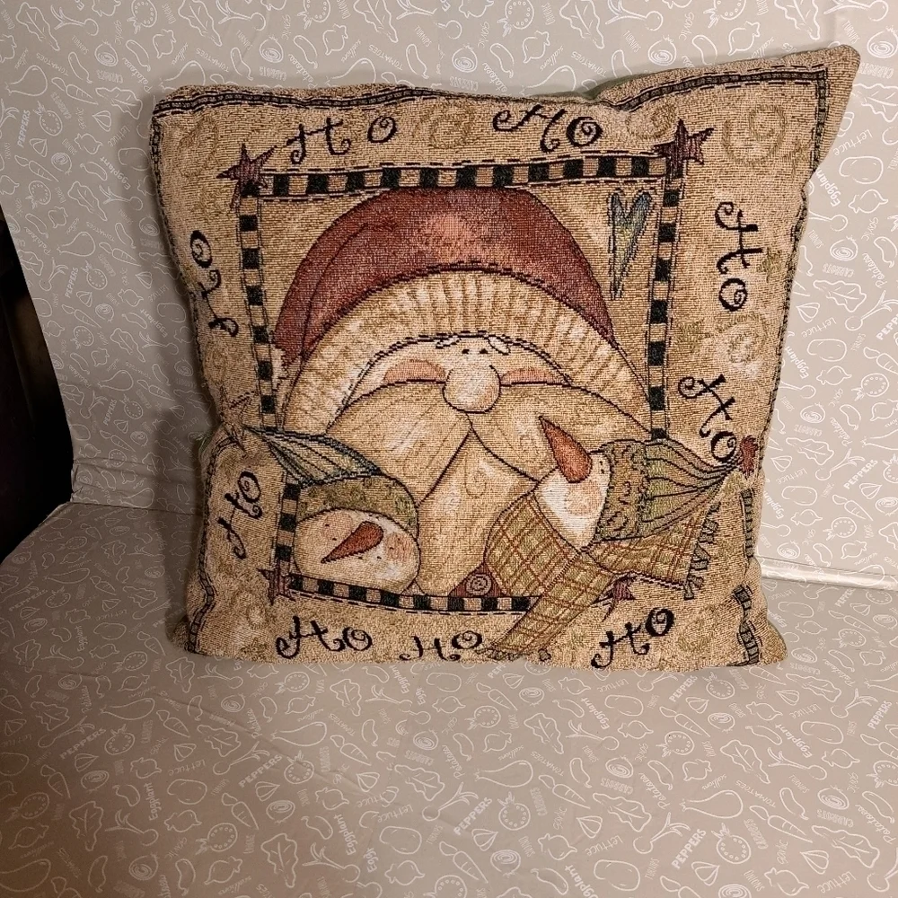 Three Christmas pillows